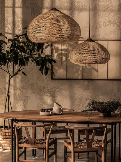 Woven Swag Pendant Light