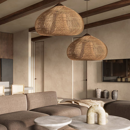 Woven Swag Pendant Light