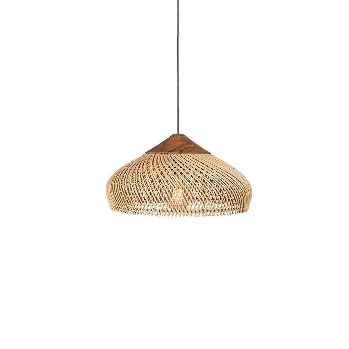 Woven Swag Pendant Light