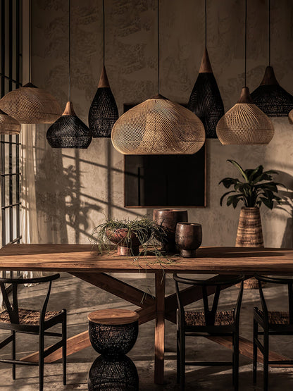 Woven Swag Pendant Light