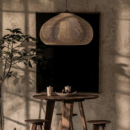 Woven Swag Pendant Light
