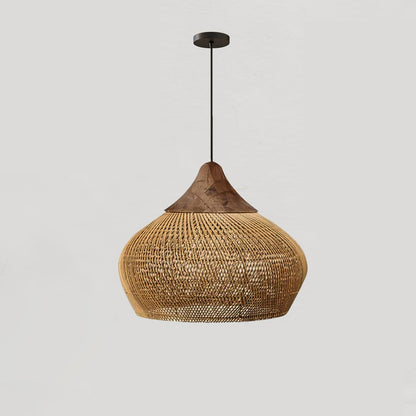 Woven Swag Pendant Light