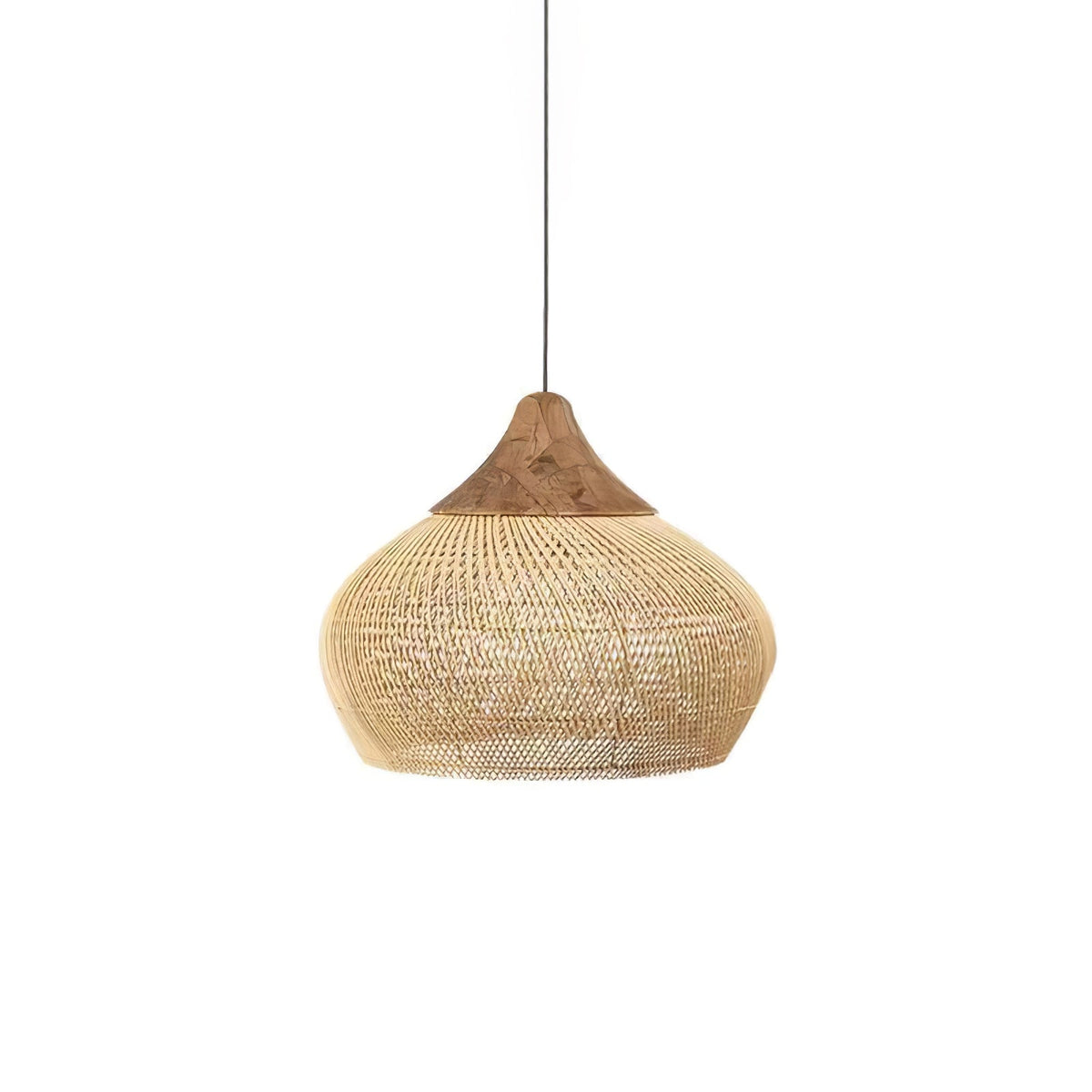 Woven Swag Pendant Light