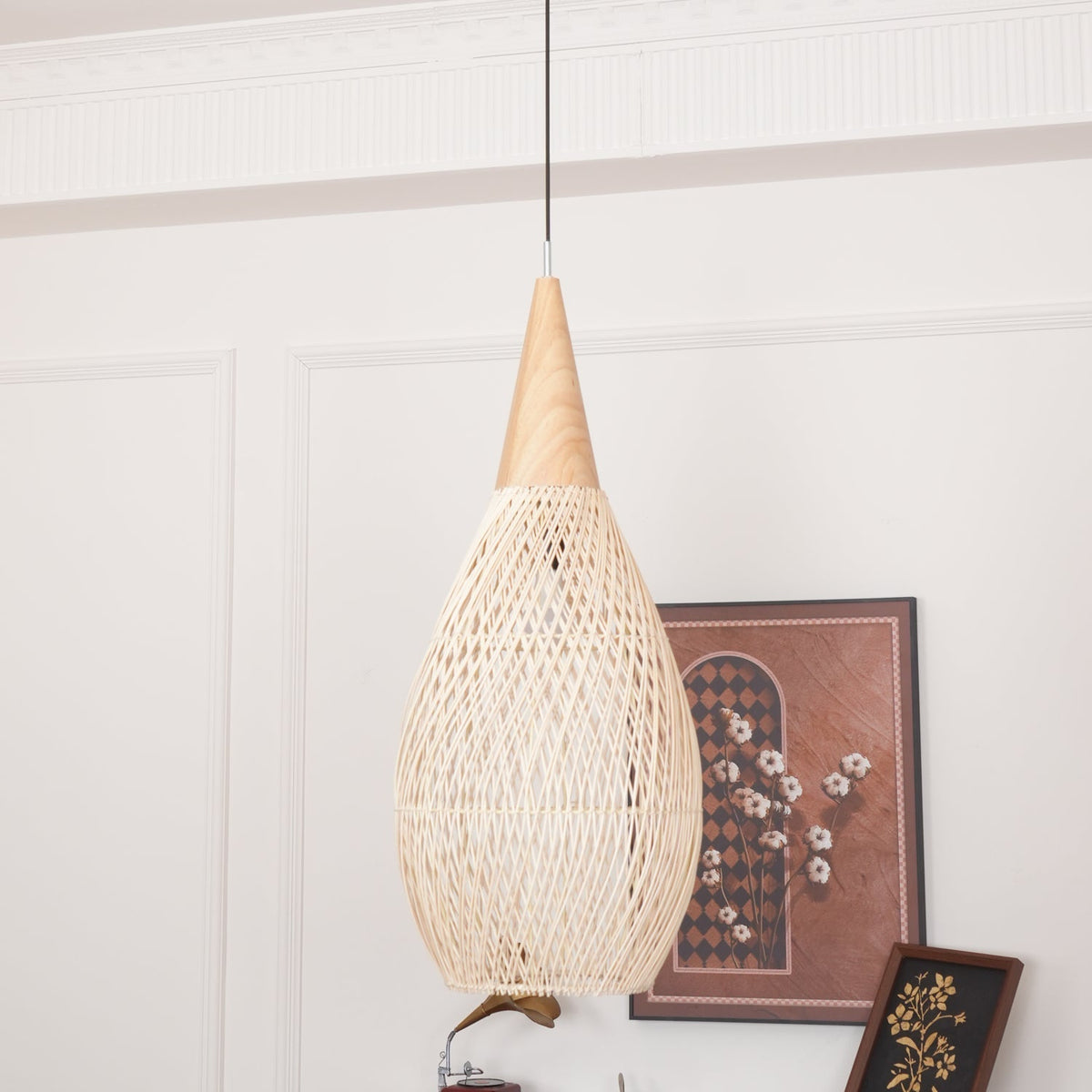 Woven Swag Pendant Light