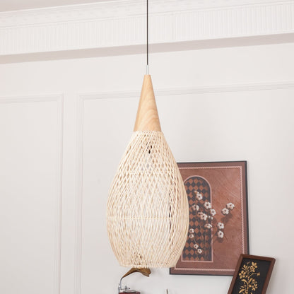 Woven Swag Pendant Light