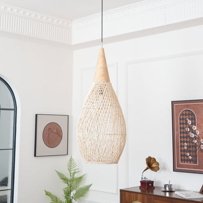 Woven Swag Pendant Light