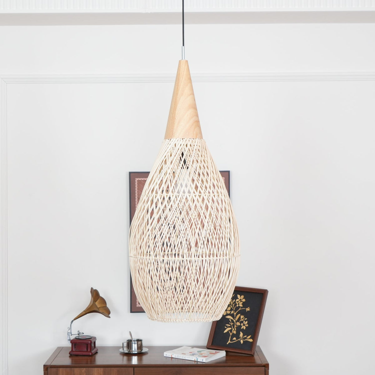 Woven Swag Pendant Light