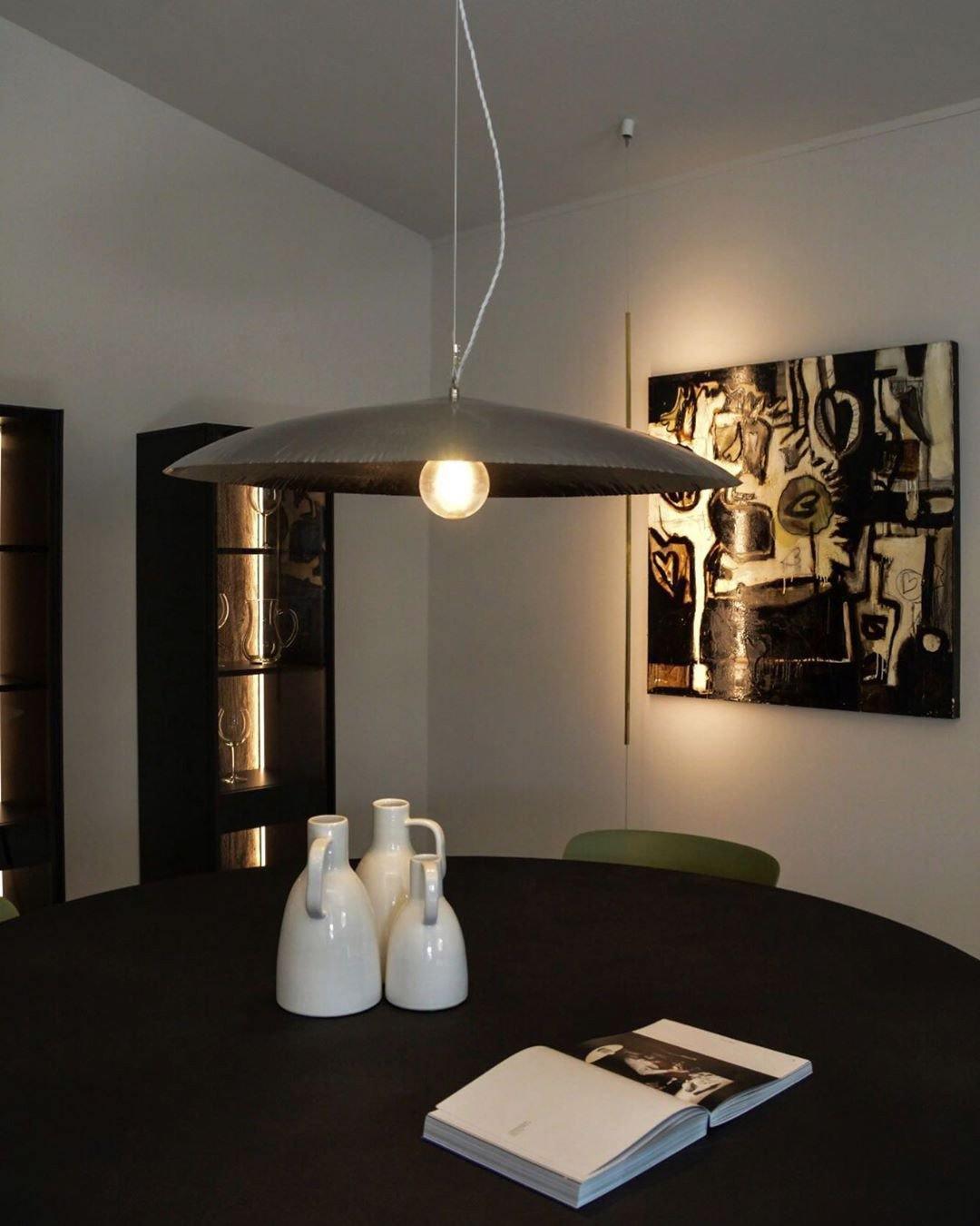 Hammered Fold Pendant Light