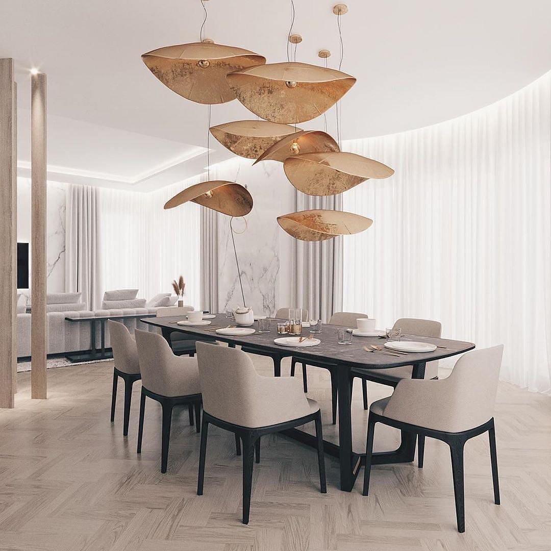 Hammered Fold Pendant Light