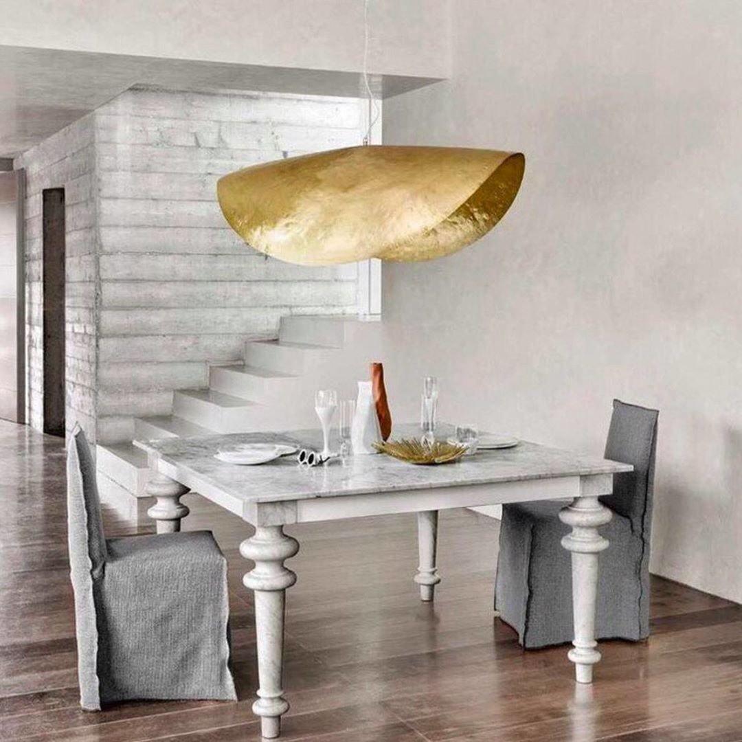 Hammered Fold Pendant Light