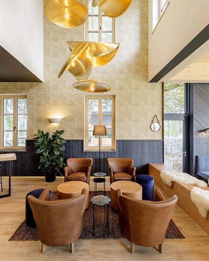 Hammered Fold Pendant Light