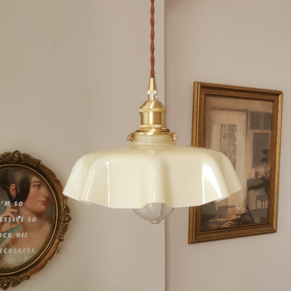 Scallop Swag Pendant Light