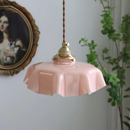 Scallop Swag Pendant Light