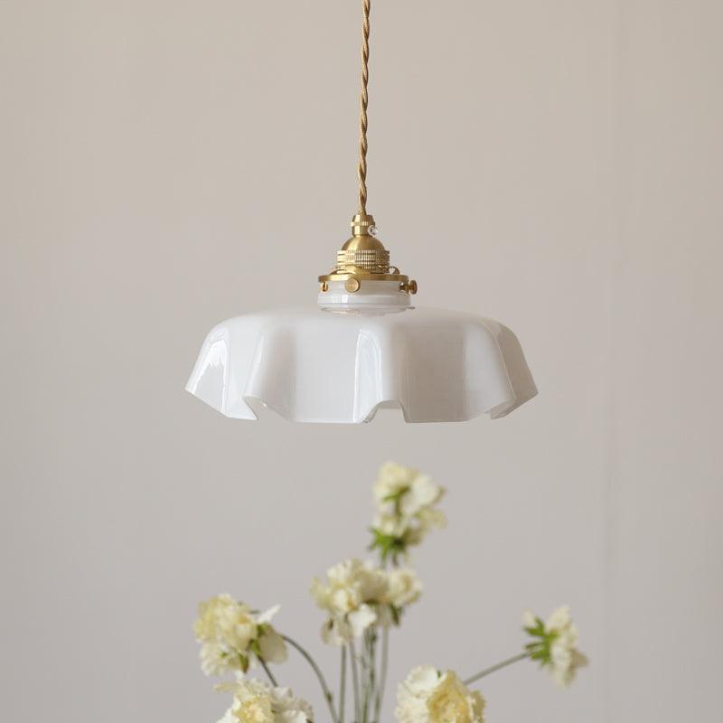 Scallop Swag Pendant Light