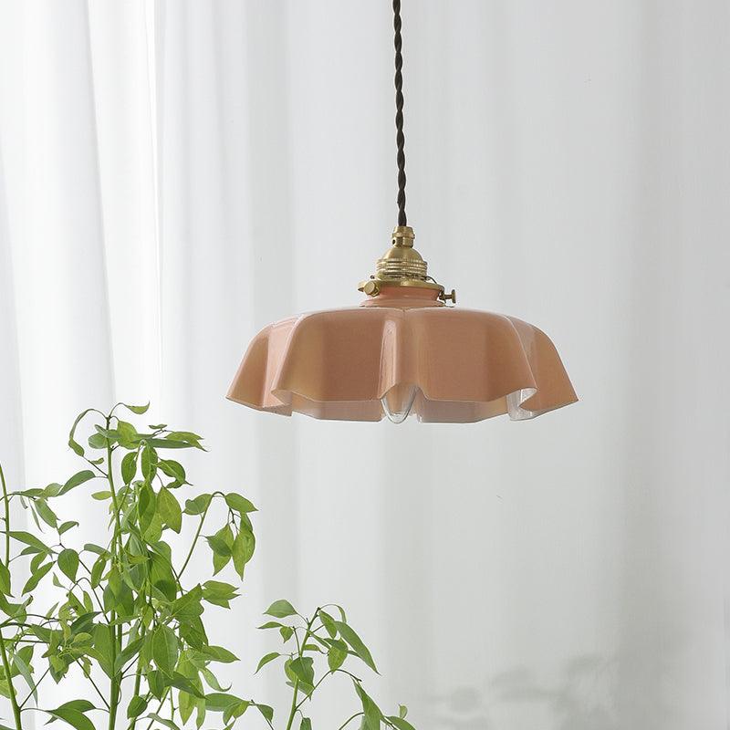 Scallop Swag Pendant Light