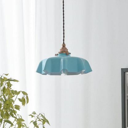 Scallop Swag Pendant Light