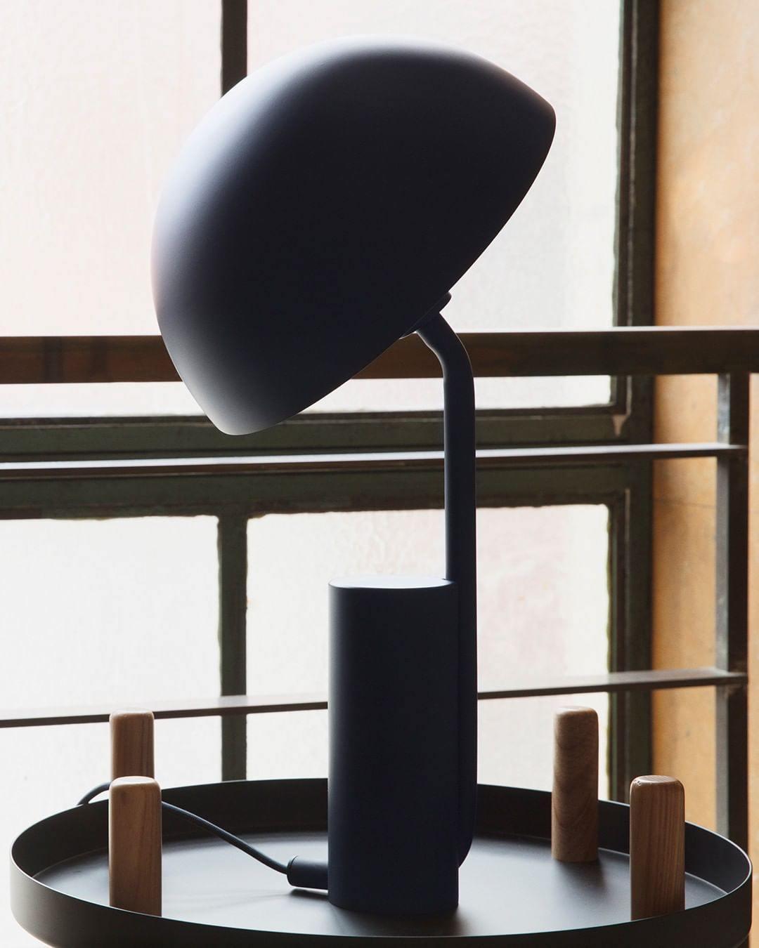 Offset Cap Table Lamp