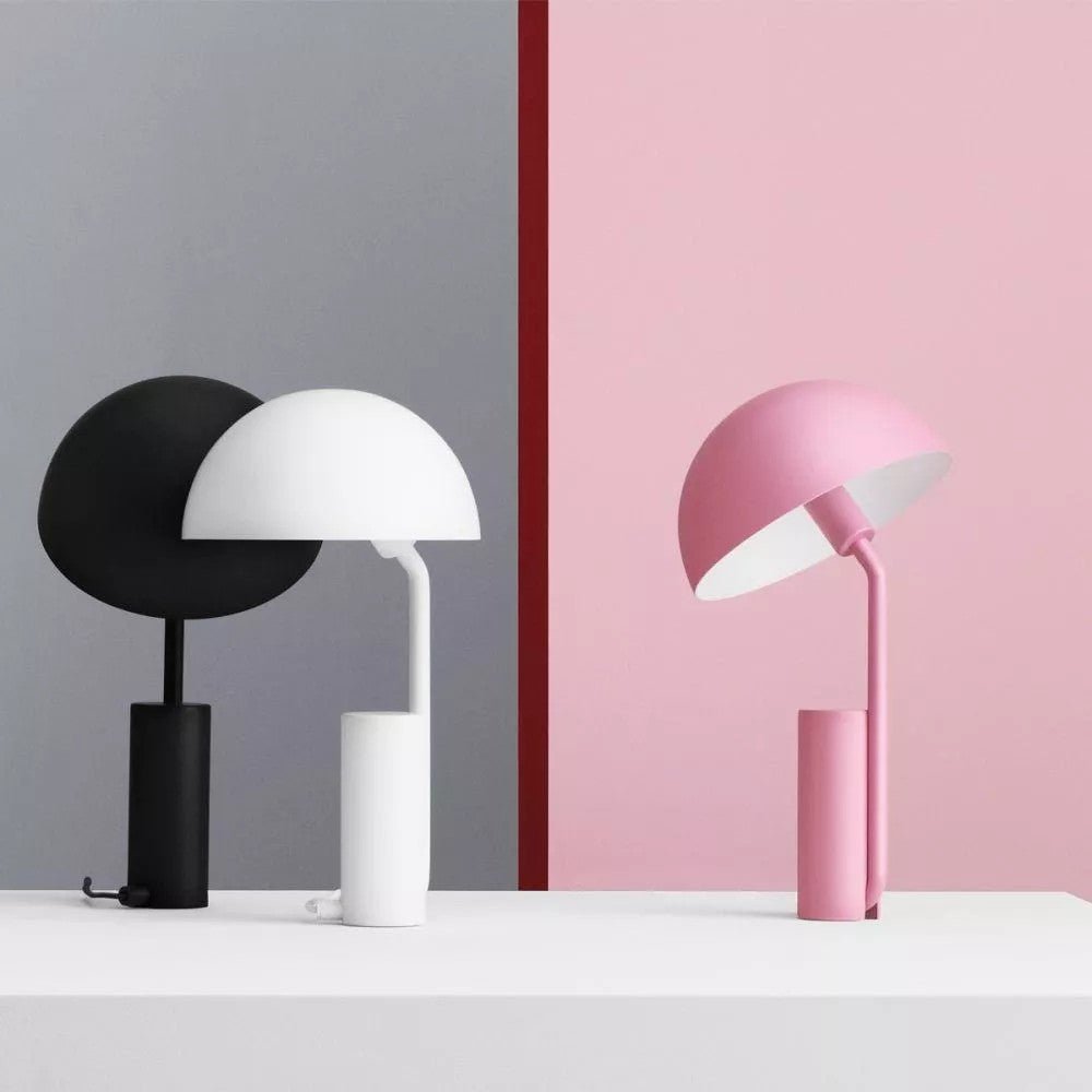 Offset Cap Table Lamp