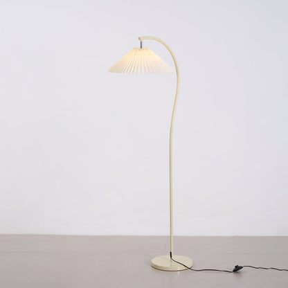 Arc Pleat Floor Lamp