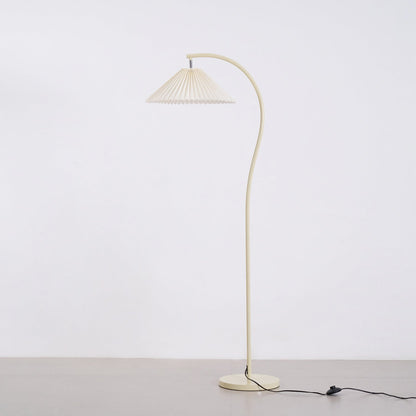 Arc Pleat Floor Lamp