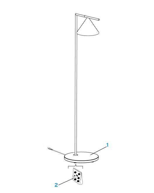 Poise Cone Floor Lamp