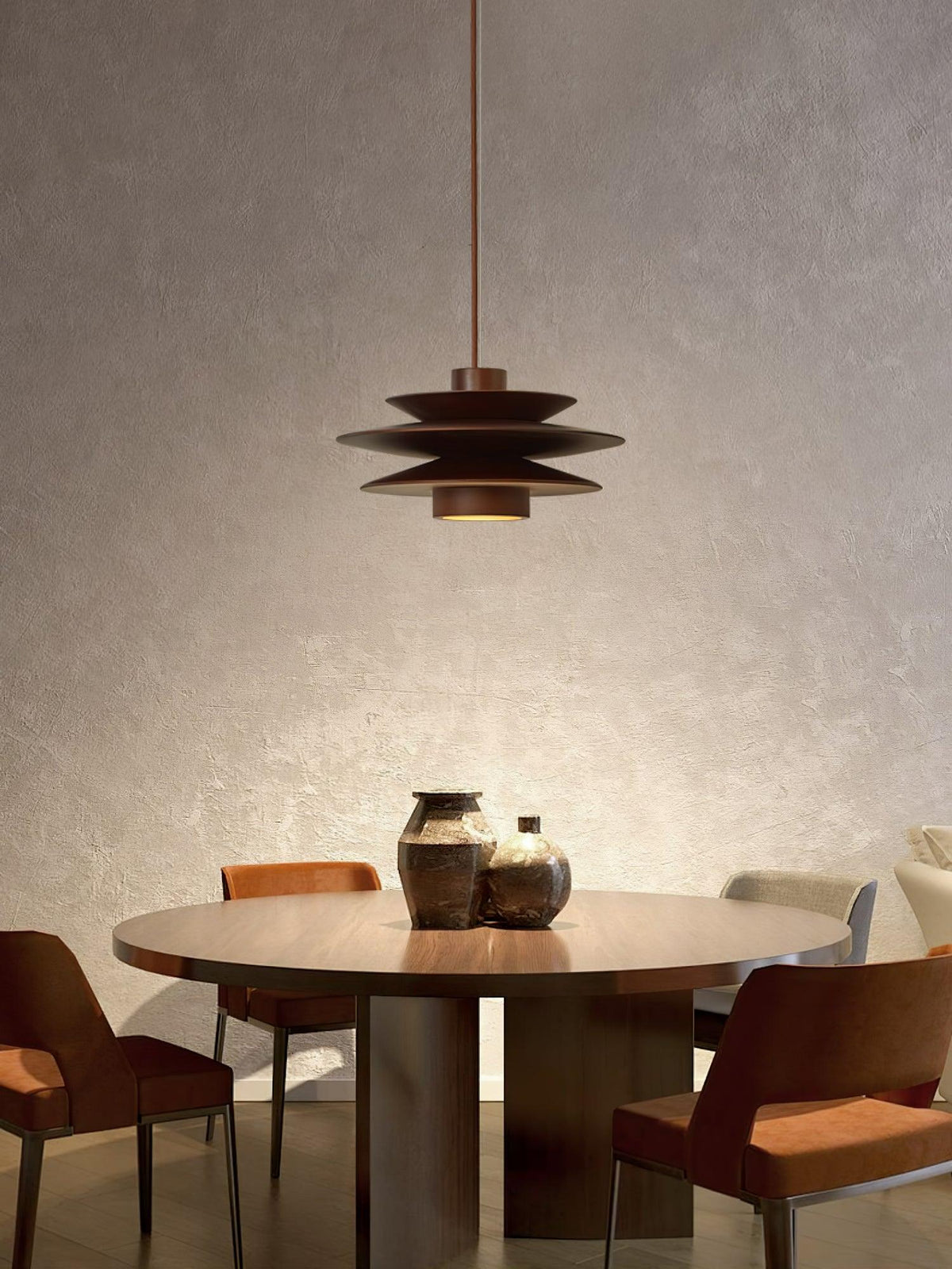 Tier Timber Pendant Light