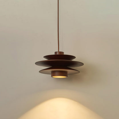Tier Timber Pendant Light