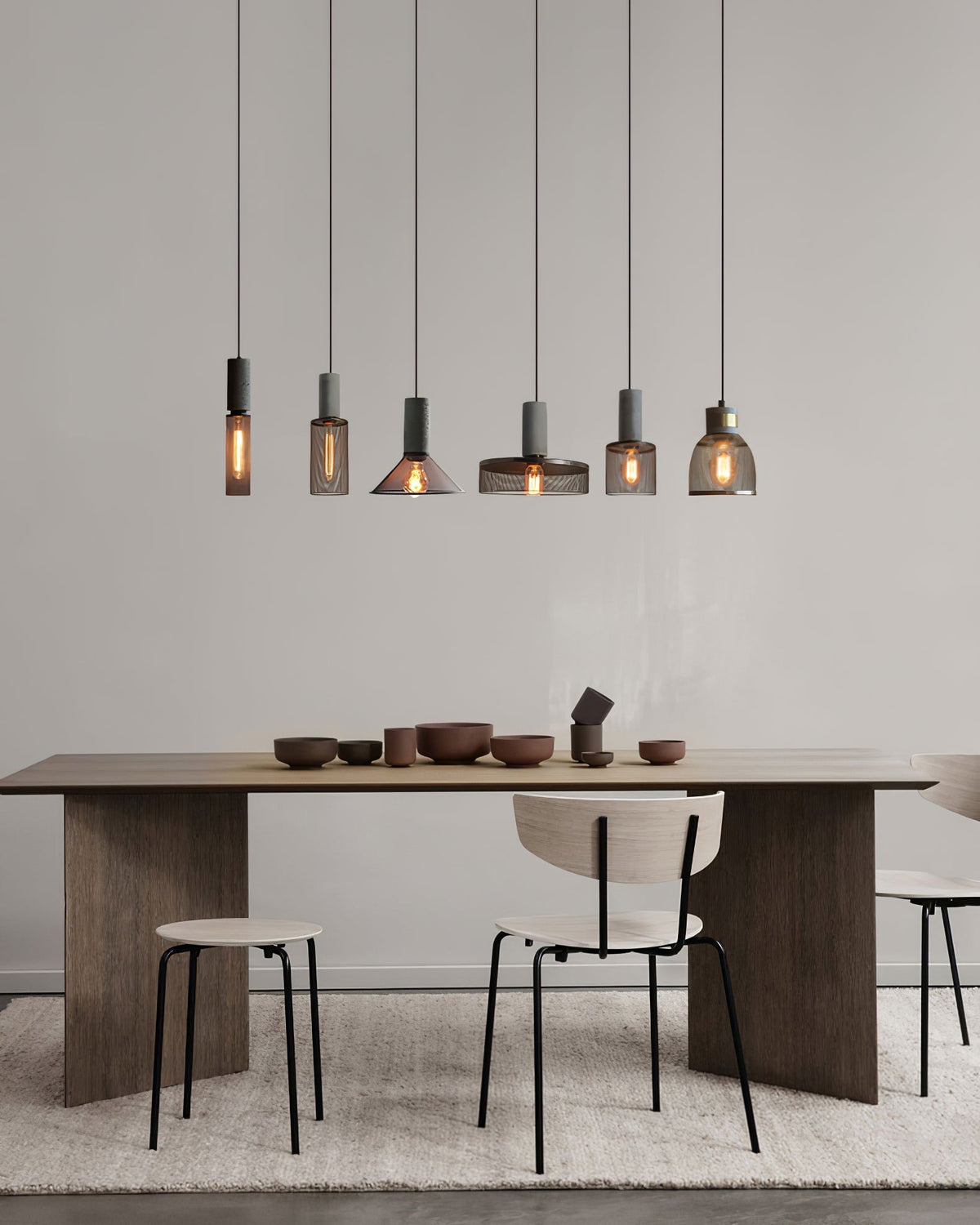 Mesh Cylinder Pendant Light