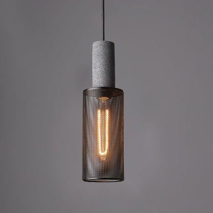 Mesh Cylinder Pendant Light