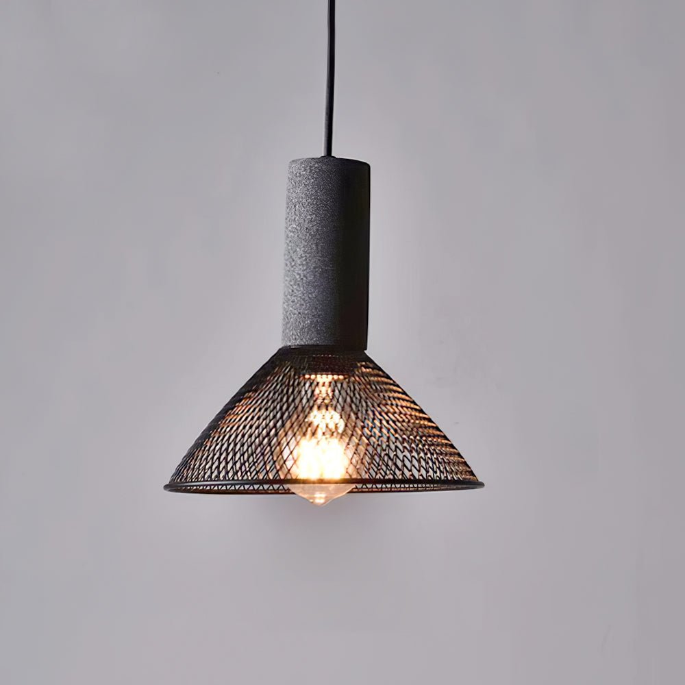 Mesh Cylinder Pendant Light