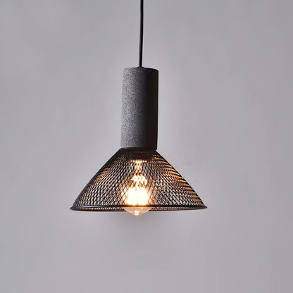 Mesh Cylinder Pendant Light