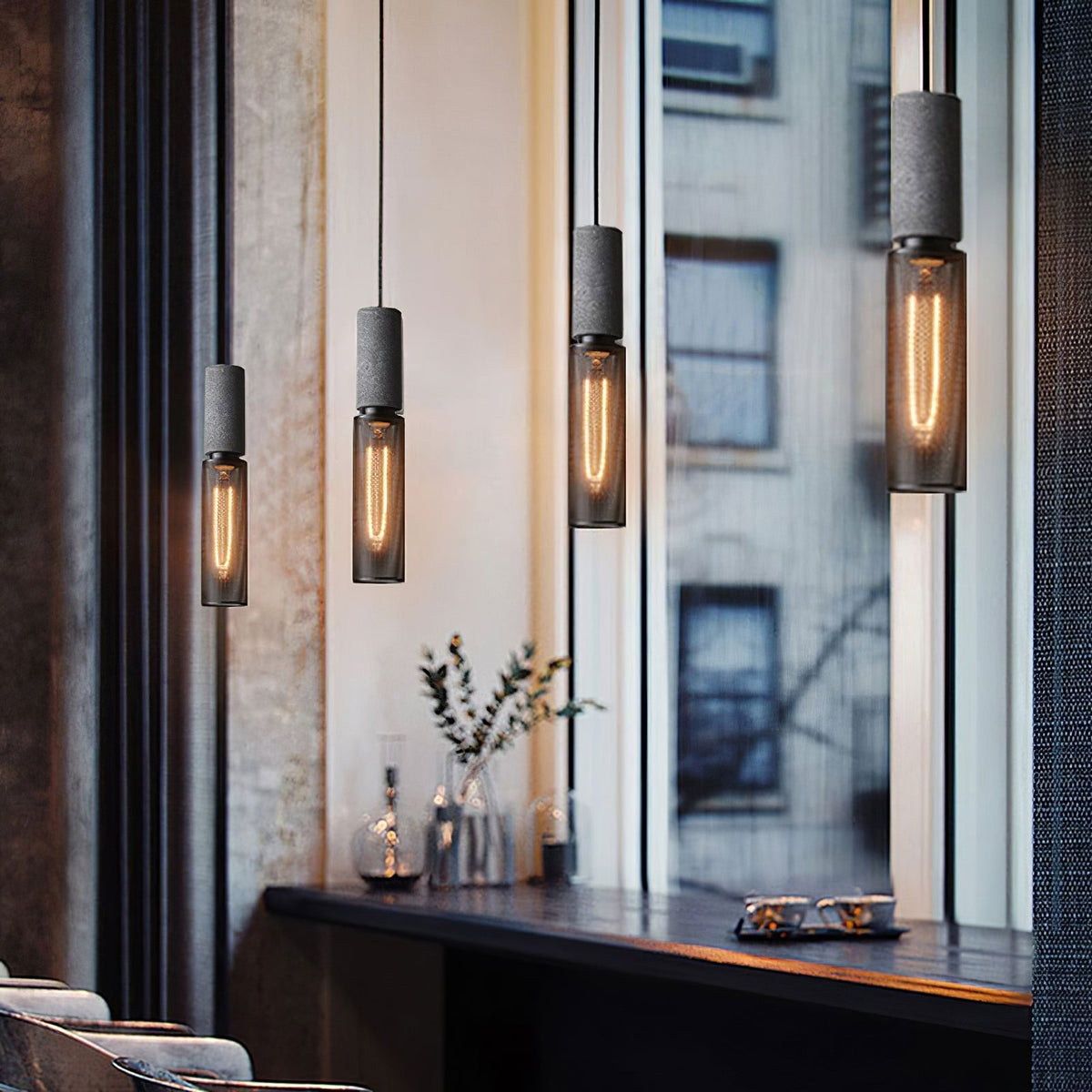 Mesh Cylinder Pendant Light