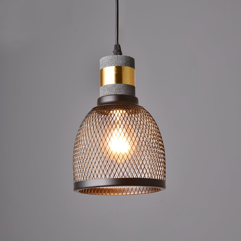 Mesh Cylinder Pendant Light