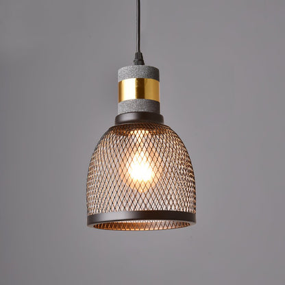 Mesh Cylinder Pendant Light