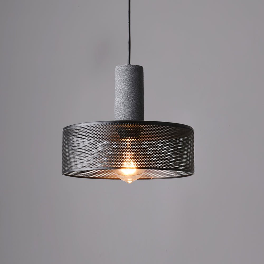 Mesh Cylinder Pendant Light