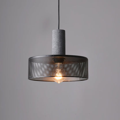 Mesh Cylinder Pendant Light