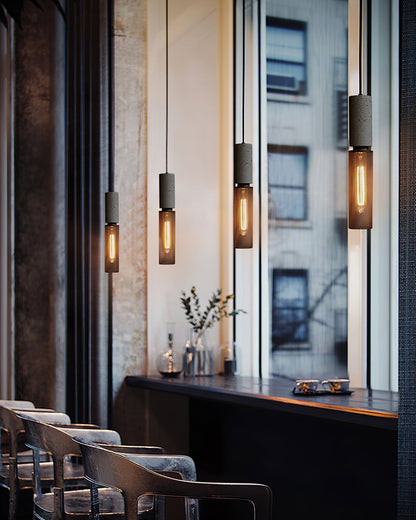 Mesh Cylinder Pendant Light