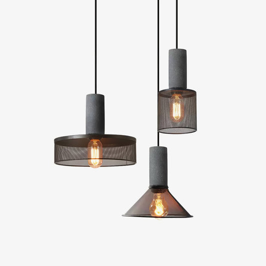 Mesh Cylinder Pendant Light