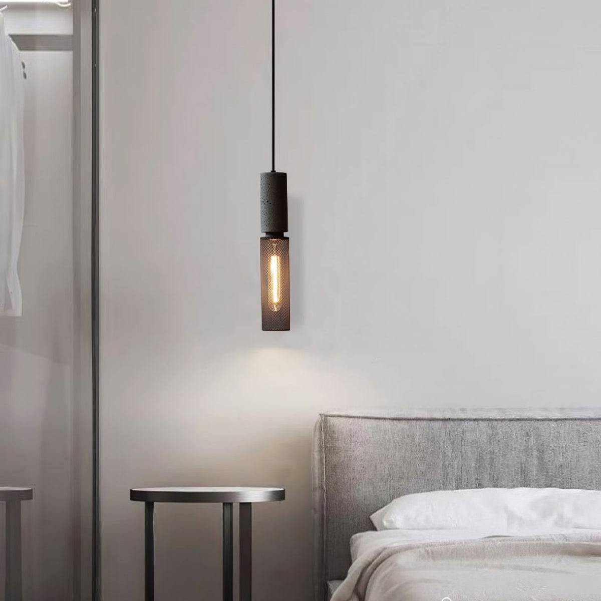 Mesh Cylinder Pendant Light