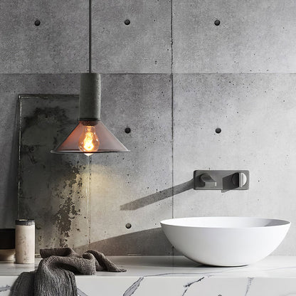 Mesh Cylinder Pendant Light