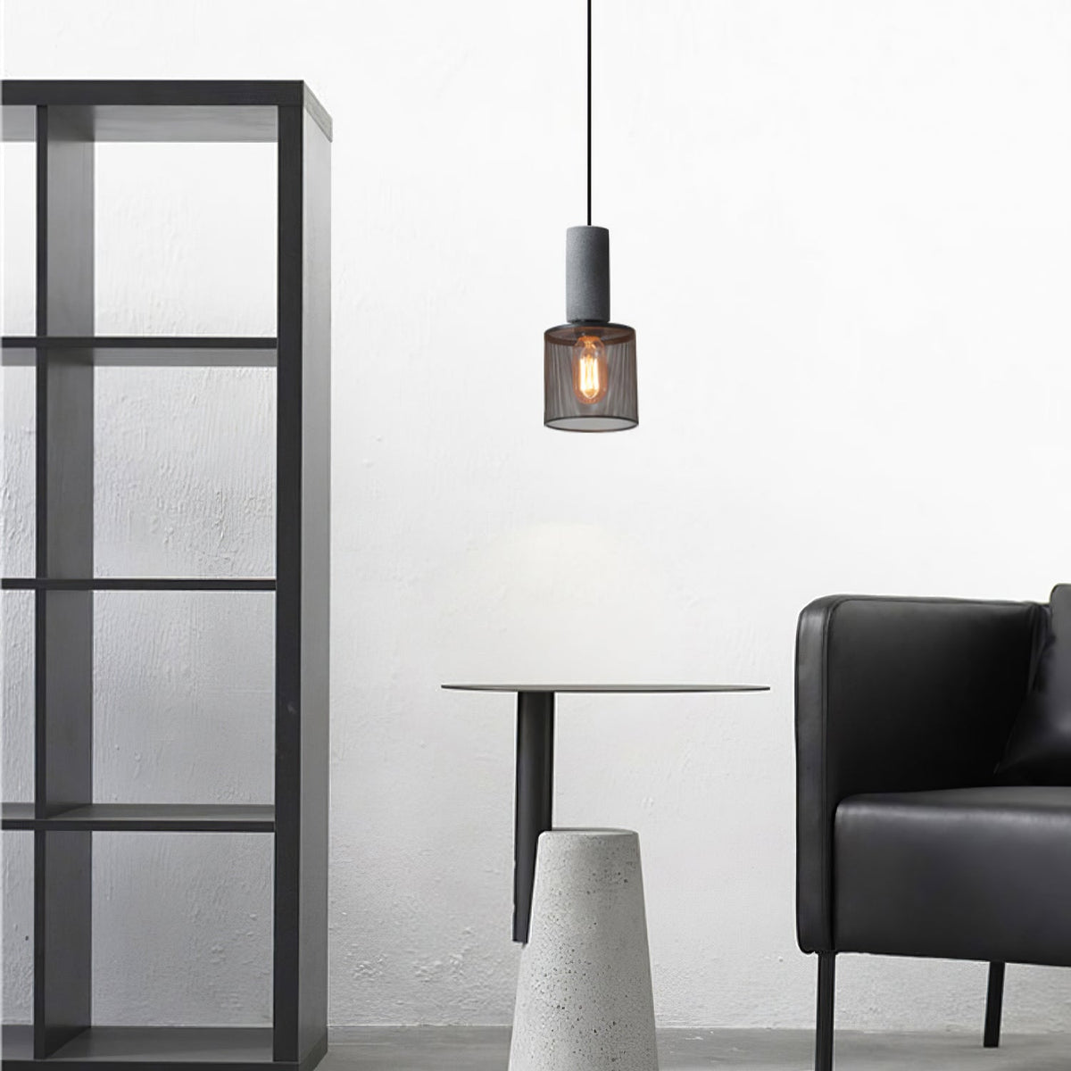 Mesh Cylinder Pendant Light
