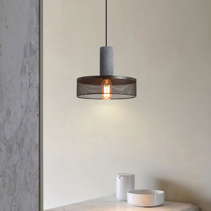 Mesh Cylinder Pendant Light