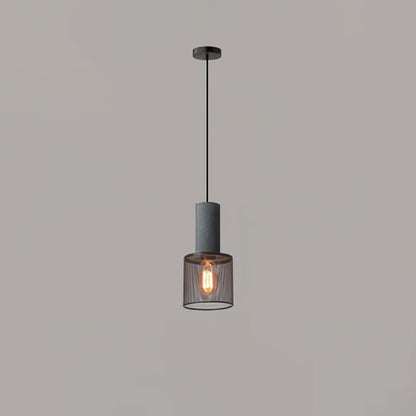 Mesh Cylinder Pendant Light