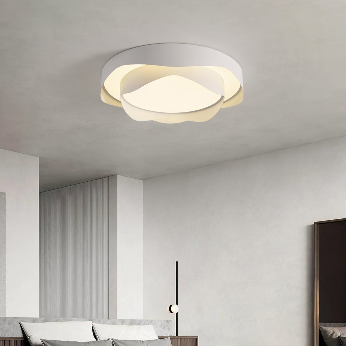 Wave Drum Ceiling Light