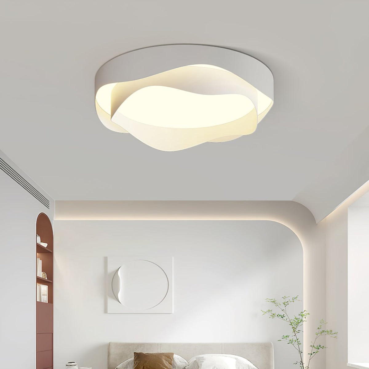 Wave Drum Ceiling Light