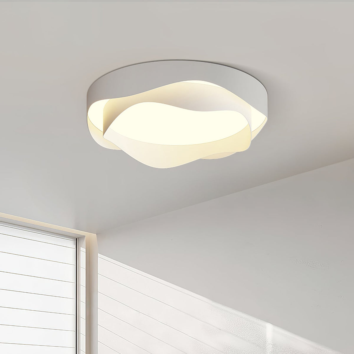 Wave Drum Ceiling Light