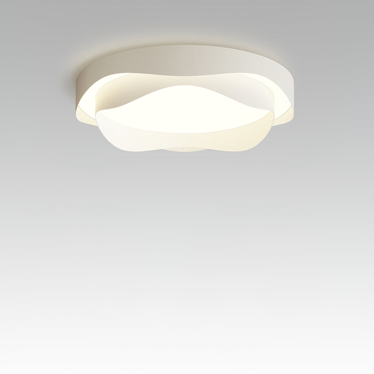 Wave Drum Ceiling Light