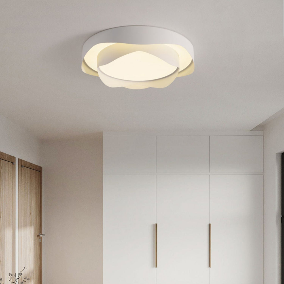 Wave Drum Ceiling Light