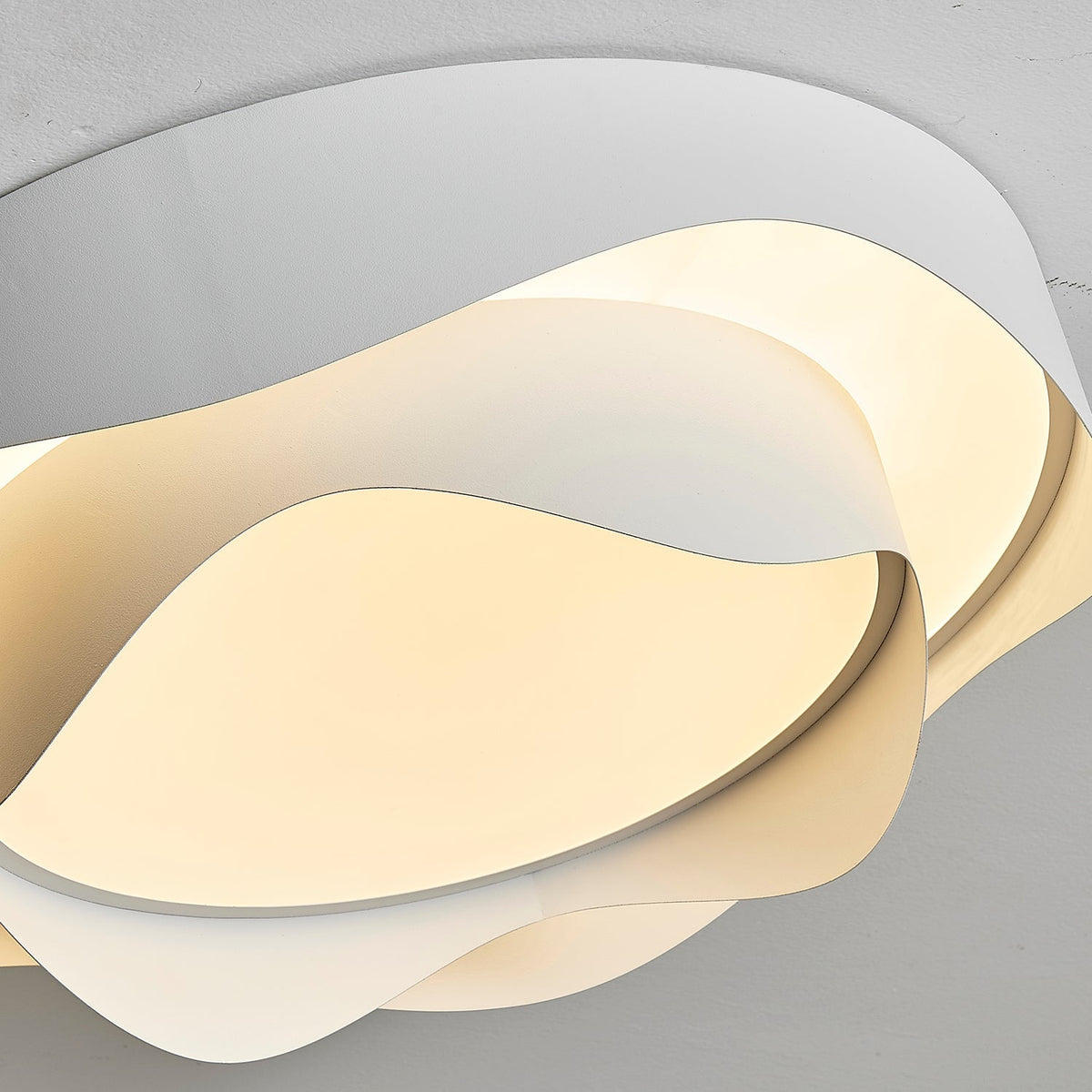 Wave Drum Ceiling Light