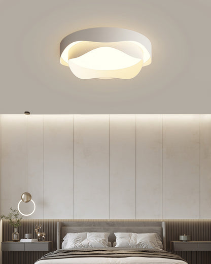 Wave Drum Ceiling Light